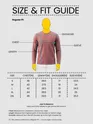 Plain Mauve Glow Full Sleeves T-shirt
