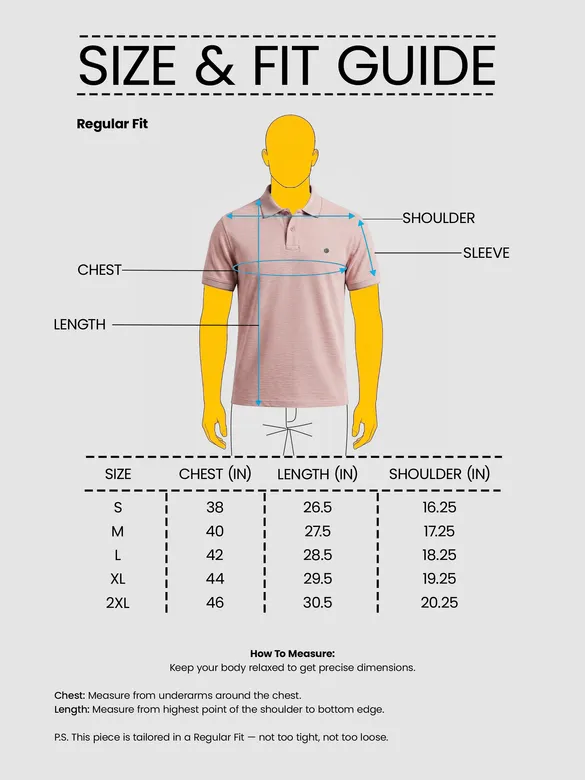 Pick Any 2- Melange Polo T-shirt Combo