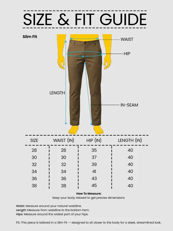 Wood Brown Chino Pants