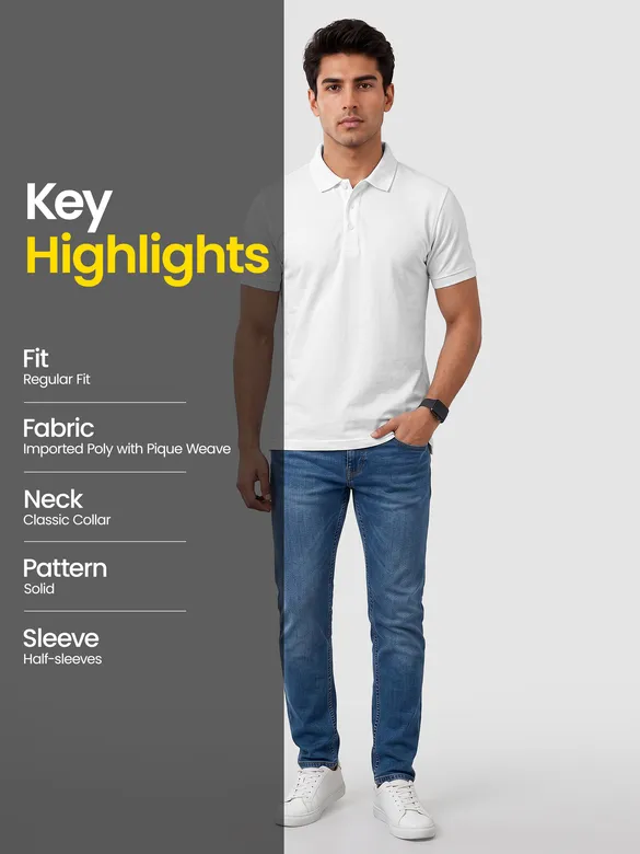 Polo Neck T Shirts