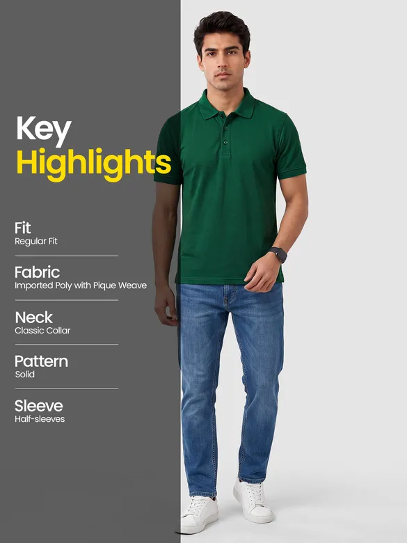 Polo Neck T Shirts