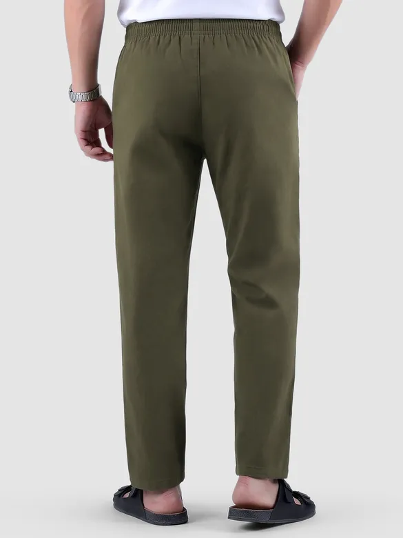 Army Green Regular-fit Pyjamas