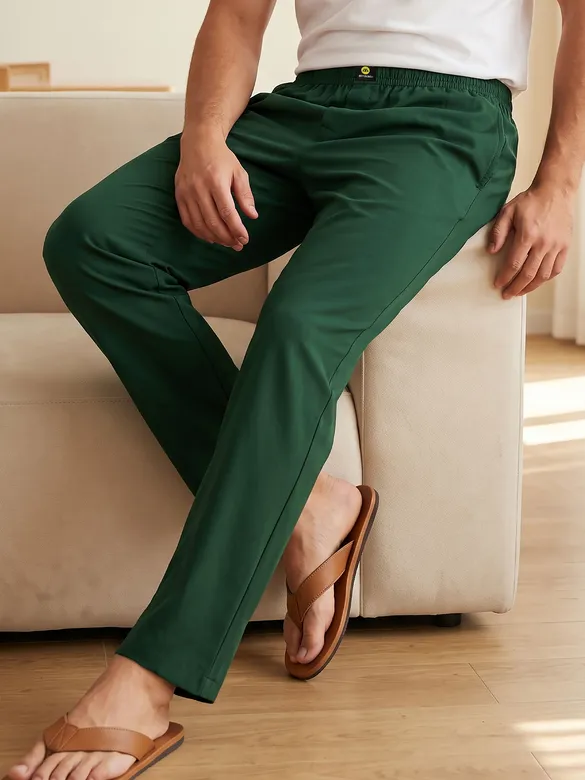 Pajamas for men in green color - Regular-fit