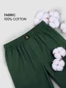 Bottle Green Regular-fit Pajamas