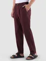 Maroon Regular-fit Pajamas