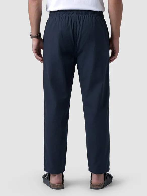 Navy Blue Regular-fit Pajamas