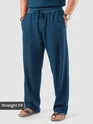 Blue Plain Recycled Pyjamas