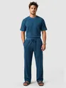 Blue Plain Recycled Pyjamas
