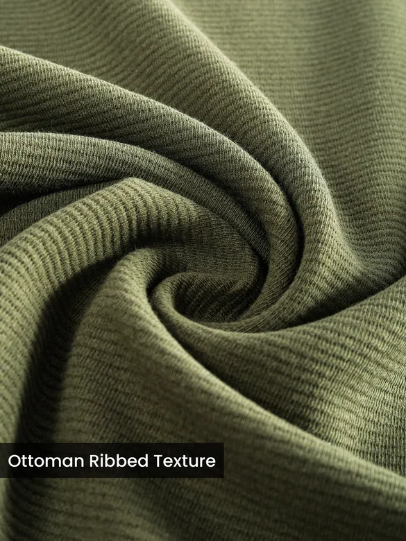 Olive Plain Recycled Pyjamas