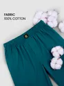 Teal Blue Regular-fit Pyjamas