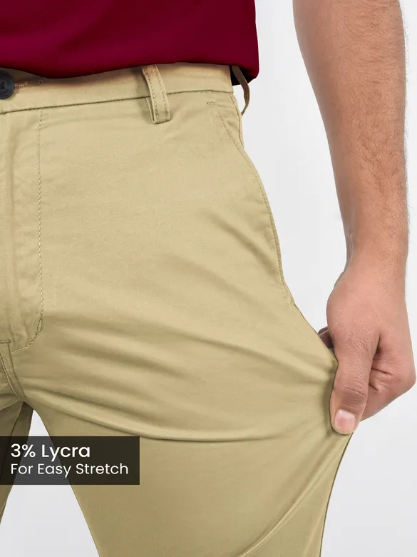 Camel Beige Chino Pants