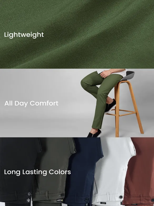 Sage Green Chino Pants