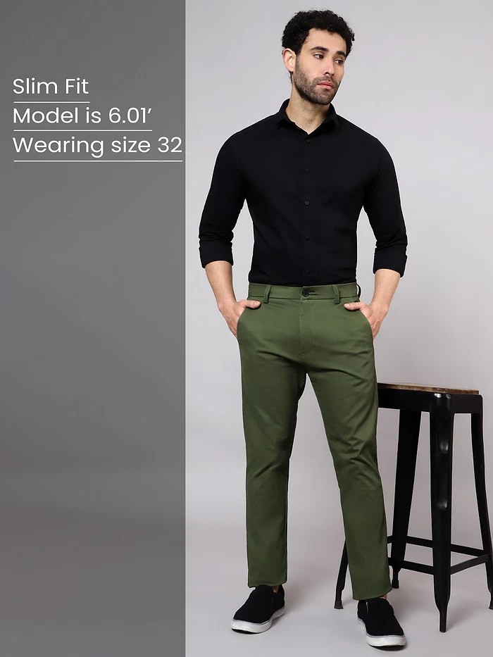 Sage Green Chino Pants