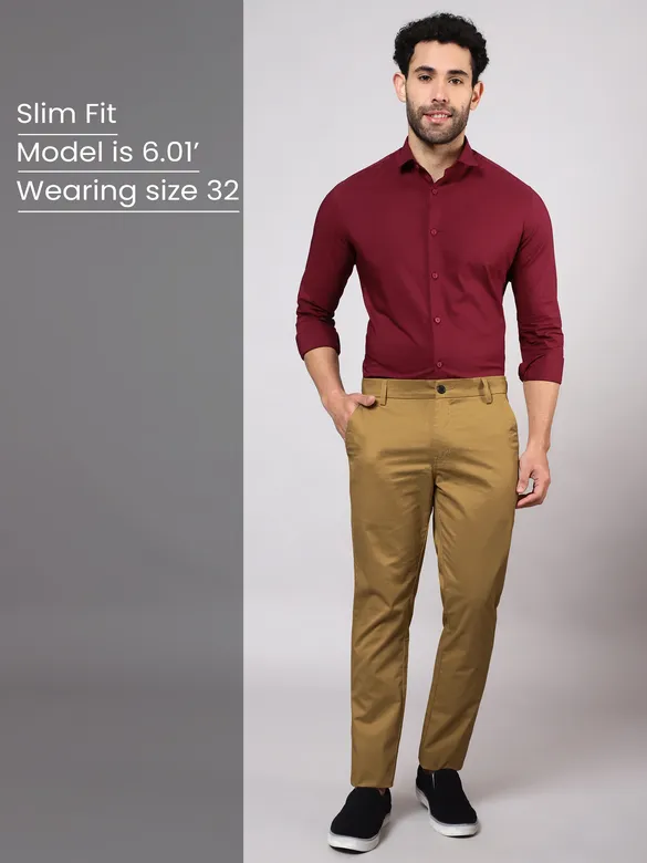 Sand Brown Chino Pants