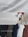 Silvery White Chino Pants