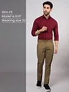 Wood Brown Chino Pants