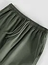 Crocodile Green Heavy Gauge Cargo Joggers