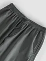 Matte Grey Heavy Gauge Cargo Joggers