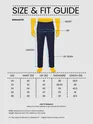 Navy Relaxed Fit Stretch Korean Pants