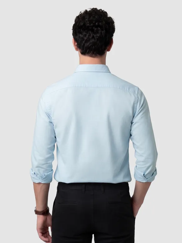 Light Blue Button Down Oxford Shirts