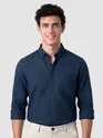 Navy Button Down Oxford Shirts