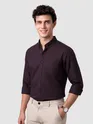 Wine Button Down Oxford Shirts