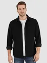 Black Dual Pocket Corduroy Shirt