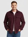 Wine Dual Pocket Corduroy Shirt