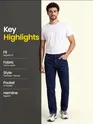 Dark Blue Regular Fit Jeans