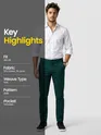 Dark Green Chino Pants