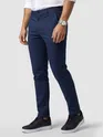 Midnight Blue Slim-Fit Trousers