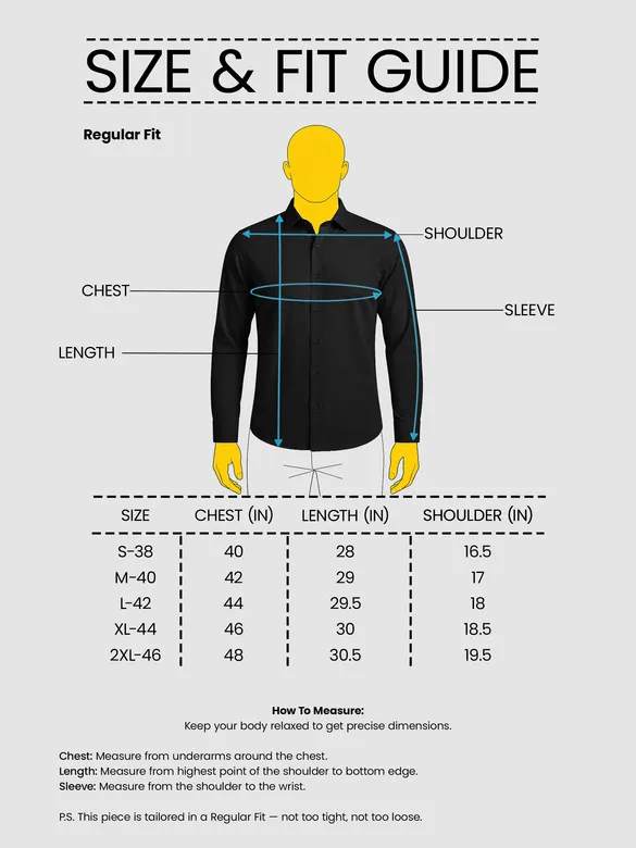 Black - Plain Cotton Shirts