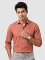 Brick Red - Plain Cotton Shirts