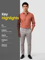 Brick Red - Plain Cotton Shirts