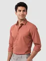 Brick Red - Plain Cotton Shirts