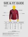 Burgundy - Plain Cotton Shirts