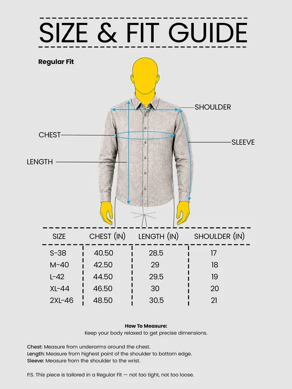 Beige Linen Textured Shirt