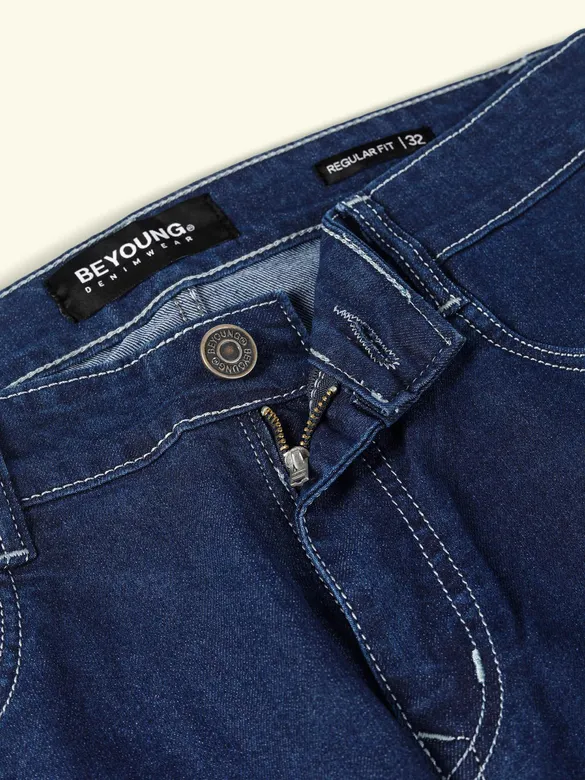 Indigo Regular Fit Jeans