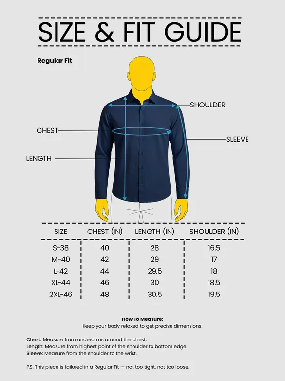Navy Blue - Plain Cotton Shirts