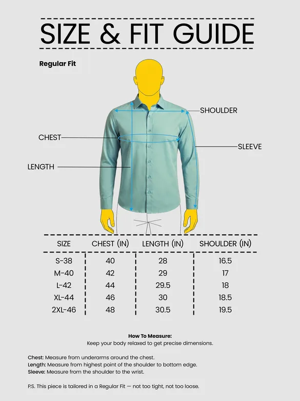 Pista Green - Plain Cotton Shirts