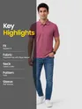 Mauve Polo T-shirt