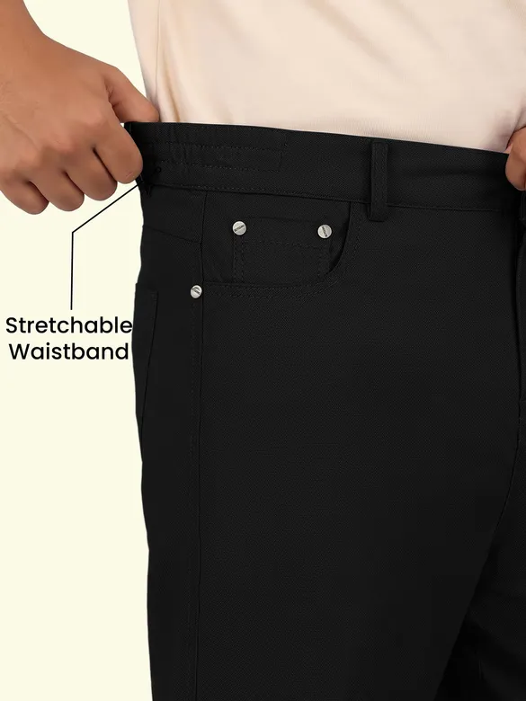 Black Relaxed Fit Pants