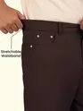 Chocolate Brown Relaxed Fit Pants