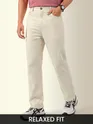 Off White Relaxed Fit Pants