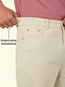 Off White Relaxed Fit Pants