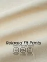 Off White Relaxed Fit Pants