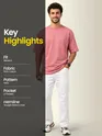 White Relaxed Fit Pants