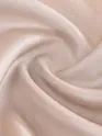 Clay Beige Double Cuff Satin Shirt