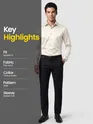 Clay Beige Double Cuff Satin Shirt