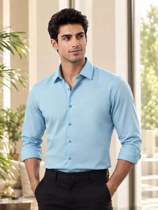 Shop Plain Colour Shirt, 
